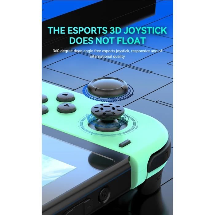 Manette Switch sans Fil Joycon, Manettes pour Nintendo Switch, Bluetooth  Remplacement Joy Con Switch Gamepad Joysticks (L) / (R) - Cdiscount  Informatique