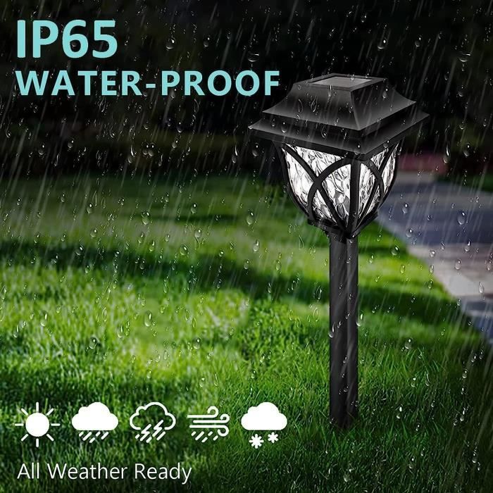 Lumières Extérieures à Empreintes De Pattes Solaires