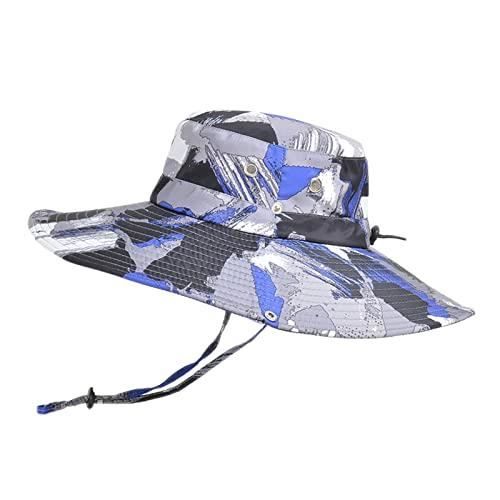 Chapeau Bob Réfléchissant Rouge/Noir Double Face - Unisexe Rave Pêcheur Lumineux UV