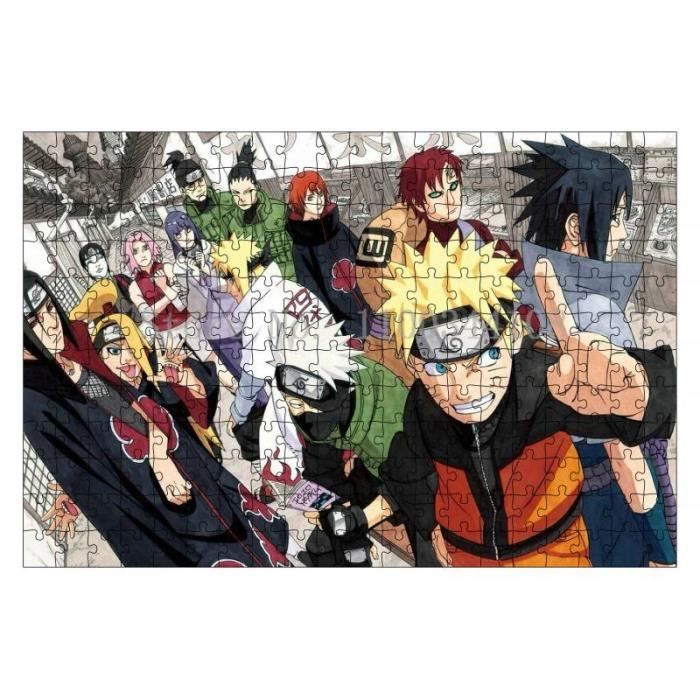 Puzzle 1000 Pièces pour Adultes, Puzzle Anime Naruto Shippûden