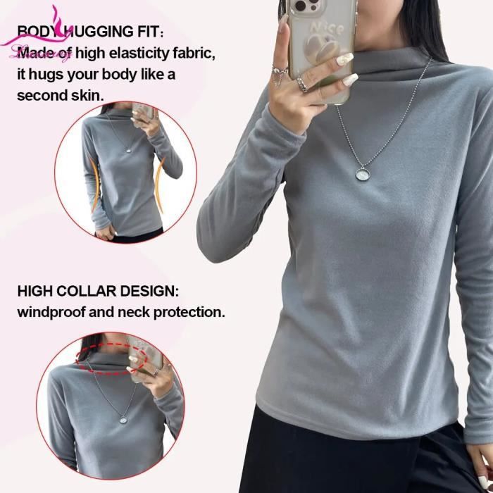 Col Roulé Amovible Femme/homme Avec Faux Col & Bavoir - Neuf Avec étiquettes