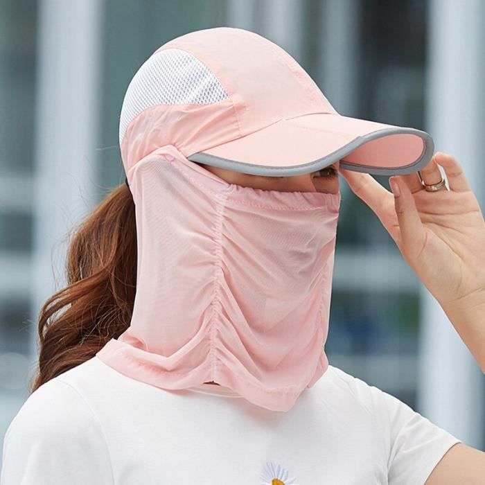 Casquette Queue De Cheval Enfant - Protection UV 50+ - Pour Filles Et Garçons 3-8 Ans - Sport Et Loisirs