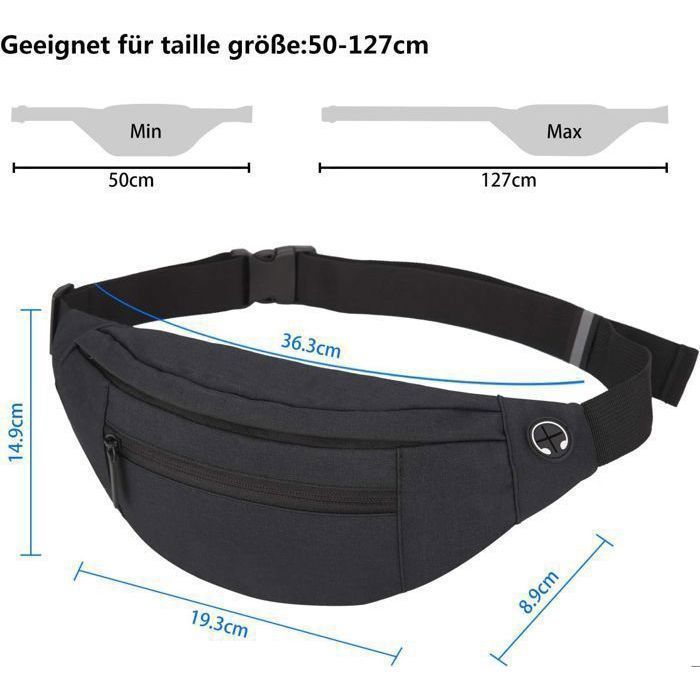 Sac Banane Pour Homme Et Femme Sac Banane Sac Banane Poche Poitrine