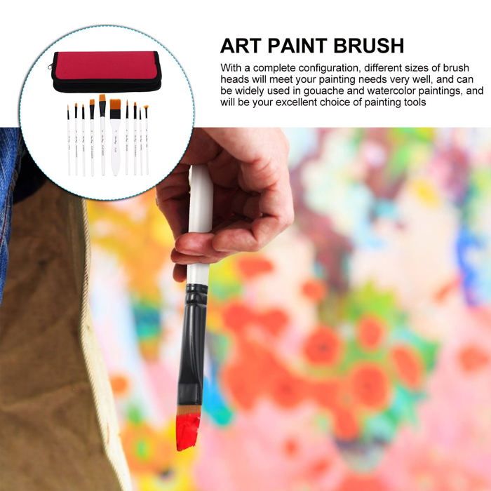 Ensemble De Micro-pinceaux De Peinture De Détail, ... – Grandado