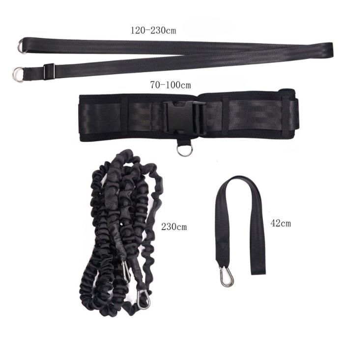 Ceinture De Natation Réglable – Résistance élastique Pour L’entraînement En Piscine, Durable Et Légère