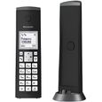 Téléphone sans fil PANASONIC KX-TGK210SPB DECT noir - Autonomie 18h - Ecran LED - Répertoire 120 noms et numéros-0