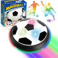 Air Power Football,Jouet Enfant Ballon de Foot avec LED Lumière Hover Soccer Ball Jeux de Foot Cadeau d'anniversaire Garçons Filles-0