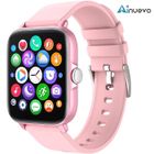 Montre Connectée Femme 1,7" IP67 Étanche Ainuevo Y20GT Appel Bluetooth SmartWatch de Fitness pour Samsung XIAOMI iPhone Rose