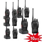 HOMDOX 10PCS Talkie walkie baofeng BF-888S UHF 400-470MHZ 2 voies Radio 16CH 5W
