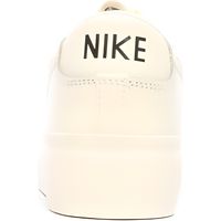 Baskets Femme Nike Blazer Low Platform - Écru/Gris - Semelle à plateforme - Fermeture par lacets