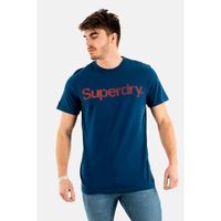 tee shirt superdry m1011332a j6p pilot mid blue L