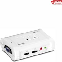 TRENDnet Switch KVM 2 ports USB/VGA + Audio,TK-209K