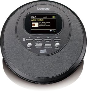 RADIO CD CASSETTE Noir Lecteur CD portable  CD-500 - Diskman - Walkm