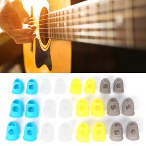 10 pièces En Silicone Doigt Protecteurs Pour Guitare Jouant , Y