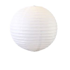 Boule Papier 30cm Blanc Cdiscount