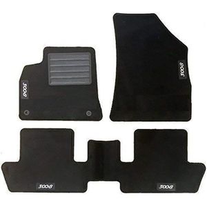 4 TAPIS CAOUTCHOUC PEUGEOT 2008 FELINE ACTIVE ALLURE SOL SPECIFIQUE