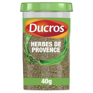 ÉPICES & HERBES LOT DE 3 - DUCROS - Herbes de Provence - boite de 40 g