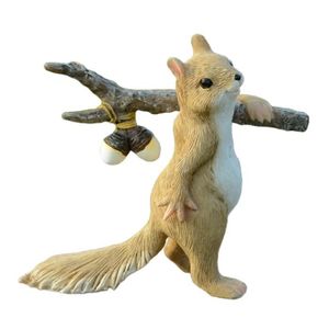 Hommery Figurines écureuils pour décoration extérieure ou pelouse couleur n°2 