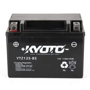 BATTERIE VÉHICULE Batterie Kyoto pour Moto Honda 800 Vfr Fi Vtec Avec Abs 2002 à  2013 YTZ12S-BS / 12V 11Ah