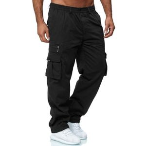 PANTALON Pantalon cargo doublé en polaire pour hommes en mo