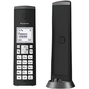 Téléphone fixe Téléphone sans fil PANASONIC KX-TGK210SPB DECT noi