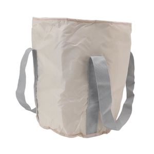 BAIGNOIRE  TMISHION baignoire à pieds extérieure portable Seau de camping pliable en polyester double couche avec sac de rangement pour