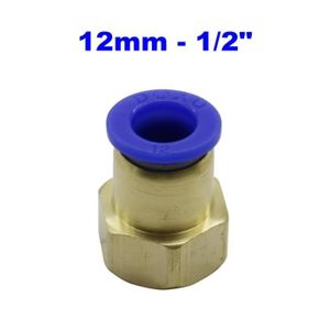 DROIT 10mm Raccord Tuyau Connecteur en plastique fer barbelé Air Carburant Eau 