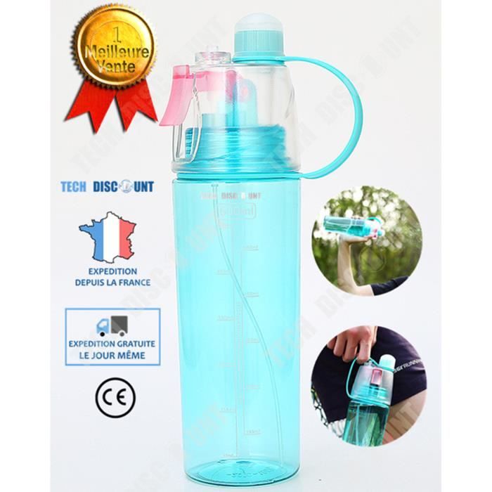 1l Plastique Bouteille d'eau Reutilisable Sans BPA Transparente Sport  Gourde Filtrante Infuseur Gourdes de Camping et Randonné[1328] - Cdiscount  Sport