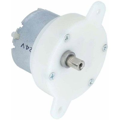 Motoréducteur DC 12V Vis Sans Fin – Moteur à Engrenages Haute Torsion 10 Tr/min, Rotation CW/CCW, Autobloquant Pour Automatisation