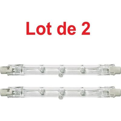 Ampoules Halogènes TD® Blanc Chaud (lot De 10) G9 40W Économie D