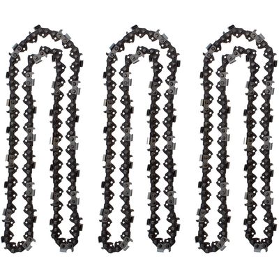 Guide 18 pouces (45 cm) avec lot de 3 chaînes 72 maillons pour tronçonneuse  - Cdiscount Jardin