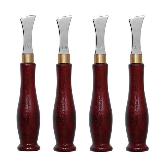 OUTIL ESSENTIEL COUPE-BISEAU Artisanal Cuir De Pr??cision Pour Bricolage Maroqui EUR 8,50