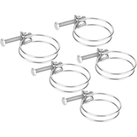 Pince à Vis Manuelle En Bois - Collier De Serrage Réglable Avec Viroles Acier - 4 Tailles (15 à 30 Cm) Pour Bricolage Et Menuiserie