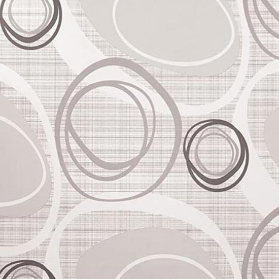 Sous-nappe PVC Rectangulaire Gris – 140 X 150 Cm – Protection De Table – Neuf Avec étiquettes