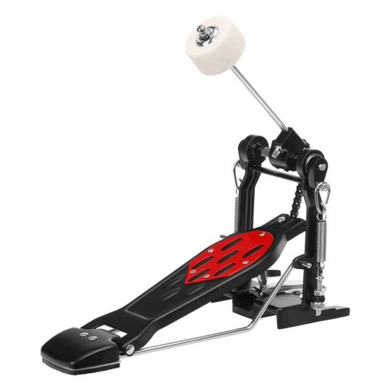 Pédale Double Grosse Caisse XDrum - Double Chaîne, Réglable, Avec Support Batteur Additionnel