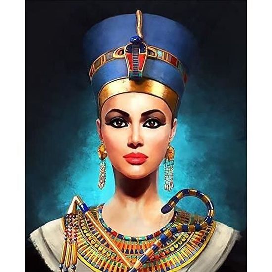 DDR30 Broderie Diamant Kit Complet Reine d'Egypte Diamond Painting