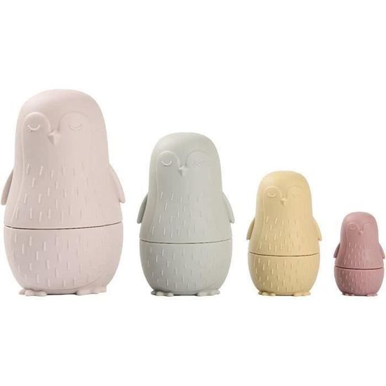 Mon Pingouin De Bain Et Des Anneaux Empilables – Playgro Ance