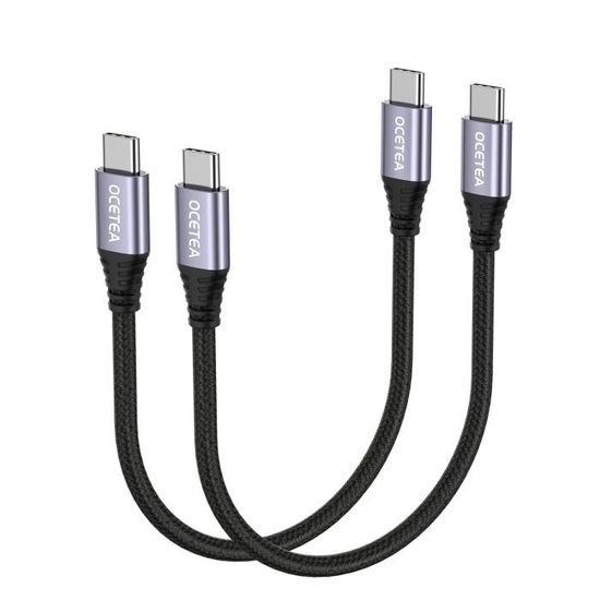 Câble De Charge DC Jack 5 Broches Pour Dell Latitude E7270/E7470 - Lot De 2, Remplace DC30100X000 - 10