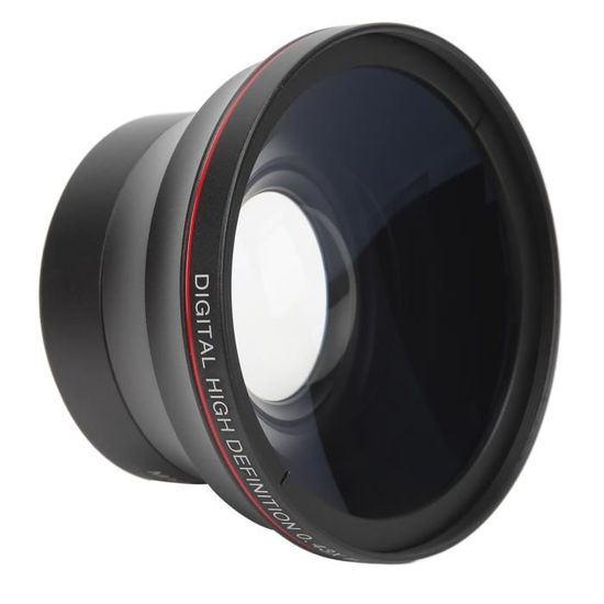 Objectif de caméra de téléphone avec objectif macro 15X et objectif grand angle 0,45X