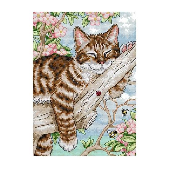 Kit Broderie Point De Croix Compté Estampé Durable 27 × 39cm 11CT Perfk19 Cdiscount BeauxArts