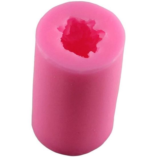 Moule Silicone 3D Bougie Coeur Rose Saint-Valentin – Moule à Bougie Coeur Romantique Fait Main
