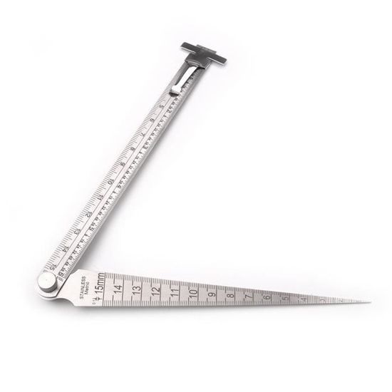 Jauge Conique En Acier Inoxydable - Lot De 4 Pour Perçage Et Travail Du Bois - Plage Mesure -60 Mm