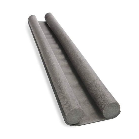 Boudin De Porte Universel En Mousse - Protection Contre Les Courants D'air Et Le Bruit, Découpable à La Bonne Longueur, Blanc