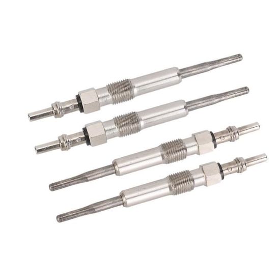 Jeu De 4 Bougies De Préchauffage Pour Mitsubishi Challenger L200 L300 - Référence 0250202092 - Compatible 2.5 TD 4D56 - 9