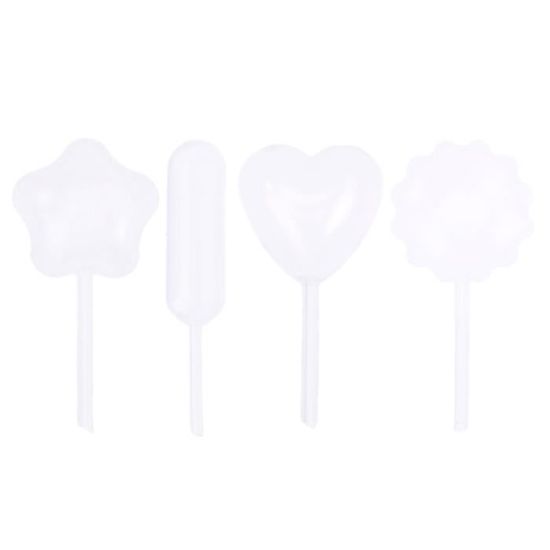 400 Pipettes Plastique 4ml - Pipettes Graduées Pour Desserts, Fraises, Chocolat Et Cupcakes