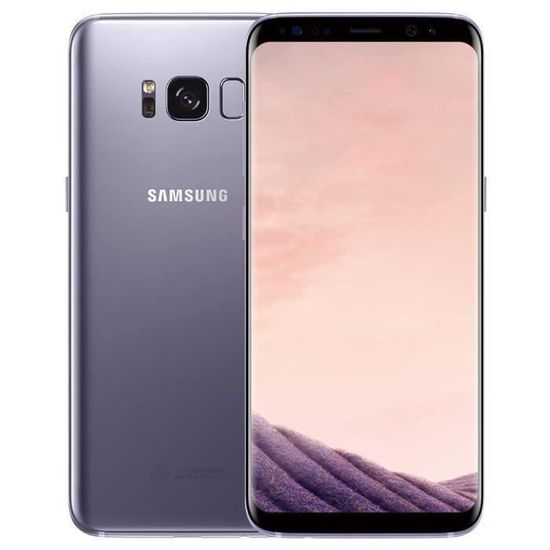 SAMSUNG Galaxy S8 64 Go Gris orchidée SIM Unique