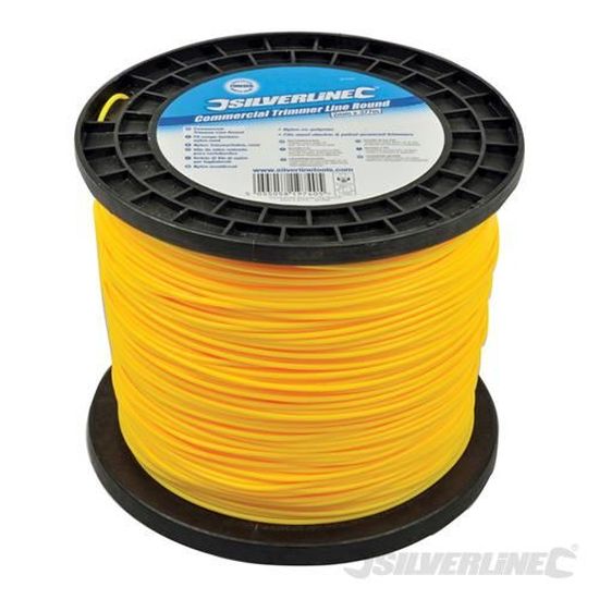 Fil De Débroussailleuse Nylon 1.6mm X 100m - Pour Coupe-bordures Et Tondeuses, Bleu