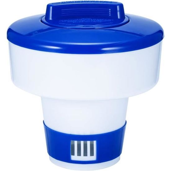 Flotteur chlore/brome 8 pouces pour piscine, distributeur rétractable de comprimés, pour hydrothérapie, usage facile - Jardin