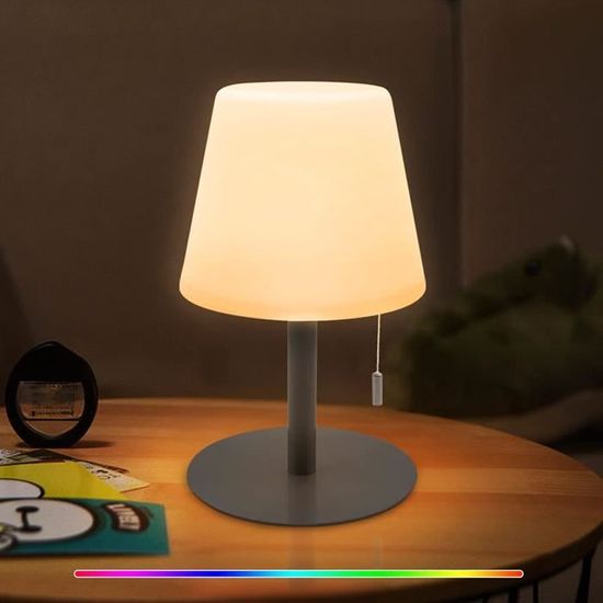 uuffoo Lampe de table LED rechargeable, Lampe bouteille Sans fil