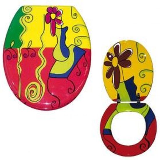 Abattant WC Pop Art Cdiscount Bricolage